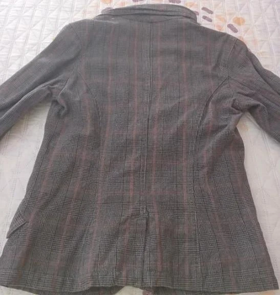 Bershka checkered American blazer - Size S – photo 2